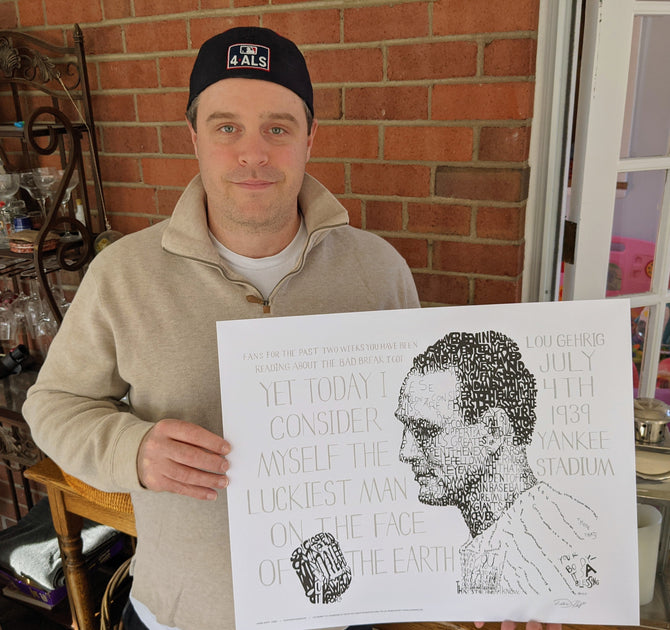 Lou Gehrig's Farewell Speech Inspires Philadelphia Artist - Sports