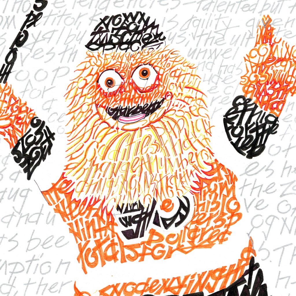 The Philadelphia Flyers Have Commissioned a Nude Portrait of Gritty, Its  Beloved Mascot. Not Only Is It Elegant, It Is a Masterpiece