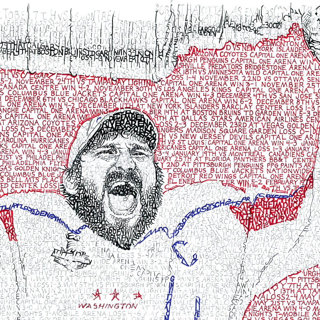 Art. Caps Hockey. Shenanigans. — The final set of the American