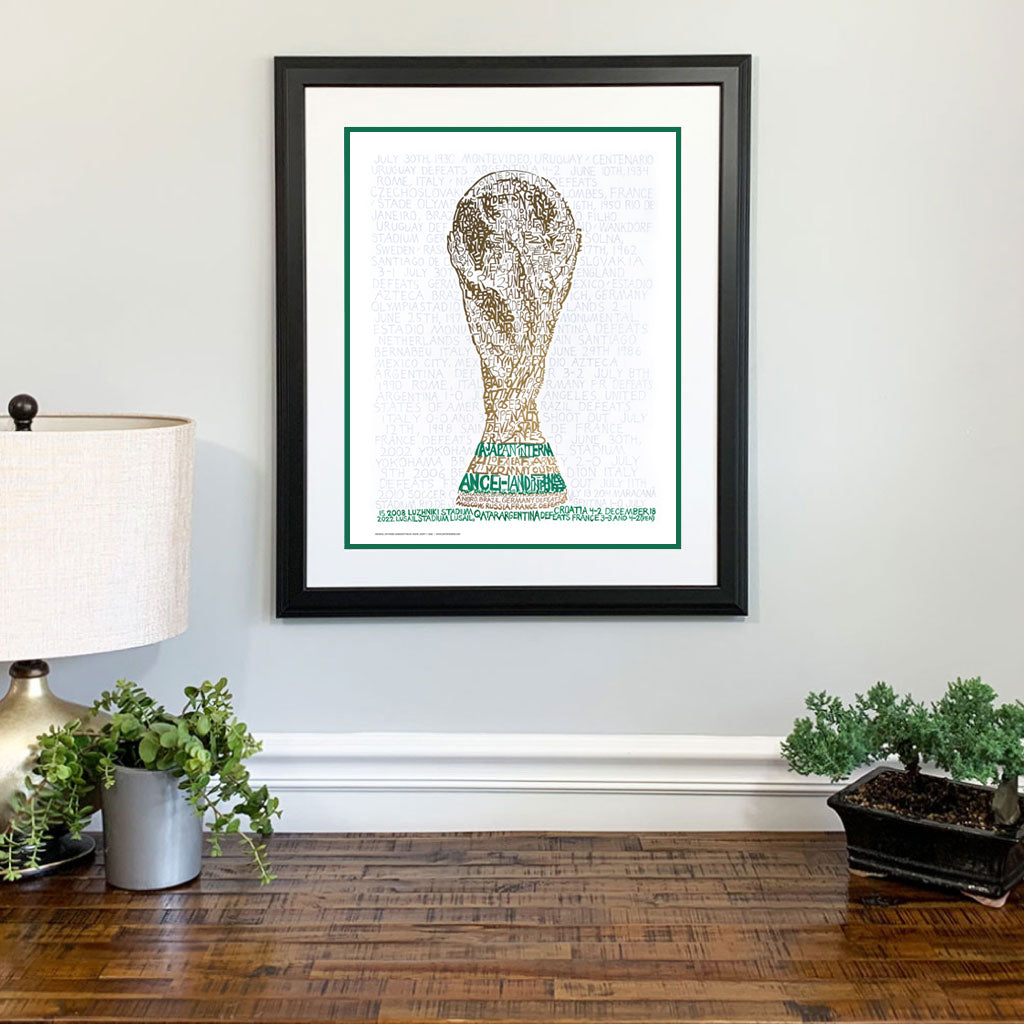 fifa world cup trophy drawing