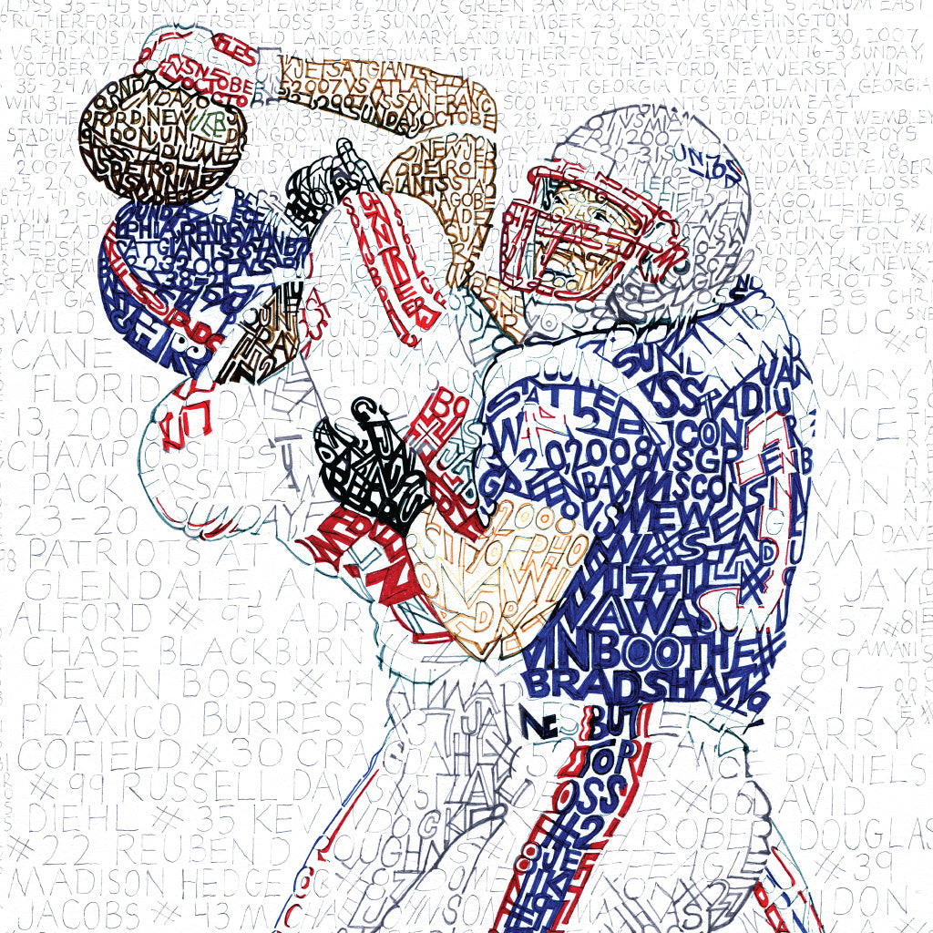 Reggie White Philadelphia Eagles Football Art Drawing Print 