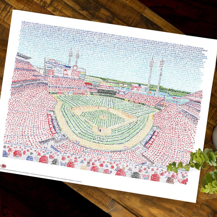 Great American Ball Park - Cincinnati Reds Art Print
