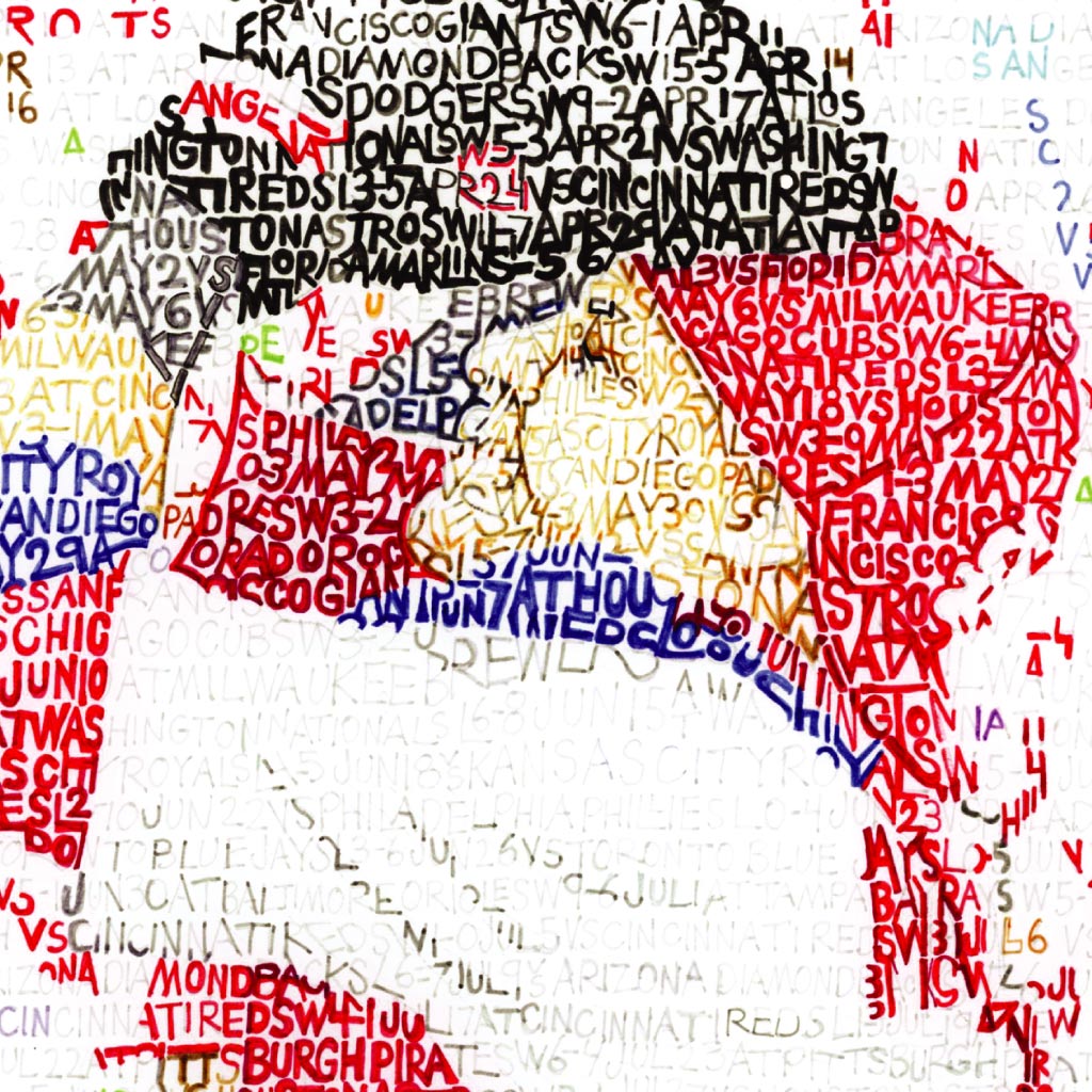 St. Louis Cardinals 2011 World Series Champions PF Gold Composite Fine Art  Print by Unknown at